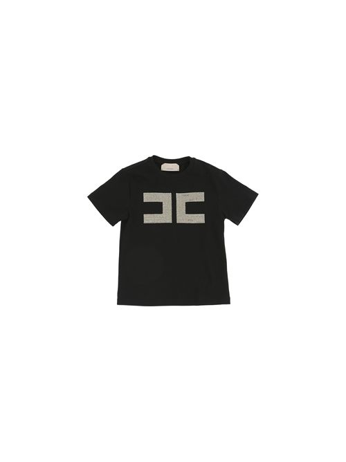 T-shirt nera ELISABETTA FRANCHI | EFTS259N005